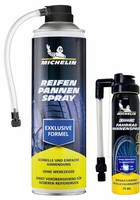 Set Reifendicht Pannenspray Auto Fahrrad Bike Reifen Dichtmittel 500 Ml + 75 Ml