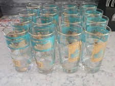Libby vintage Riverboat Glasses