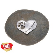 Dog Memorial Gift Sympathy Stone Whitney Howard
