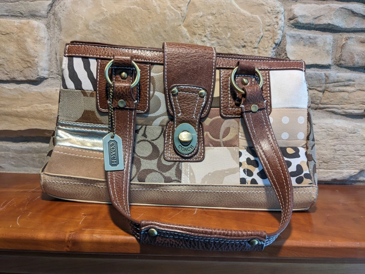 Coach Patchwork Turn Lock Bags & Women's Leather Exterior for sale