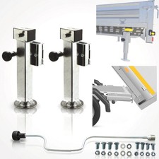 2x Kurbelstütze, Abstellstütze Heckstütze für EDUARD Anhänger klappbar 42-66cm