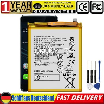 Akku für Huawei Honor 9/Honor 9 Lite /Honor 5 C 7C 7A/Nova Lite HB366481ECW DE