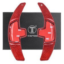 T-CARBON ECHT Schaltwippen ROT für Mercedes-Benz S-Klasse W222 W217 13-20 T-CARBON ECHT Schaltwippen ROT für Mercedes-Benz S-Klasse W222 W217 13-20