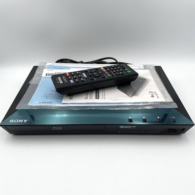 Sony BDP-S3100 Blu-Ray DVD Player with Remote and Manual - WORKS!