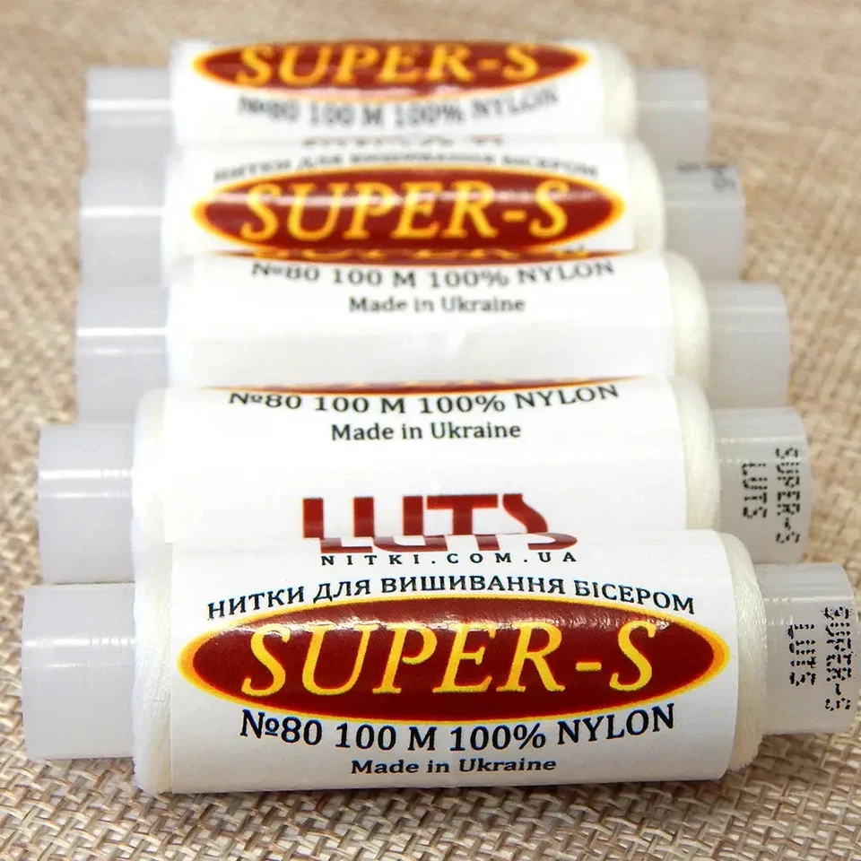 Beading Thread Super-S No. 80 – 100m Spool for Bead Embroidery & Jewelry Making - Image 3 of 3