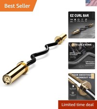 4ft/4.9ft/6ft Barbell for Strength Training and Olympic Weightlifting, 2 Inch...