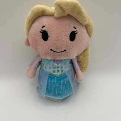 Hallmark Itty Bittys Disney Frozen Elsa Plush Toy Blue Dress 4''