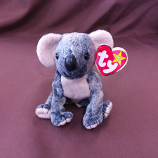 Ty Beanie Babies "Eucalyptus" Koala Bear 1999, Retired NEW and MINT