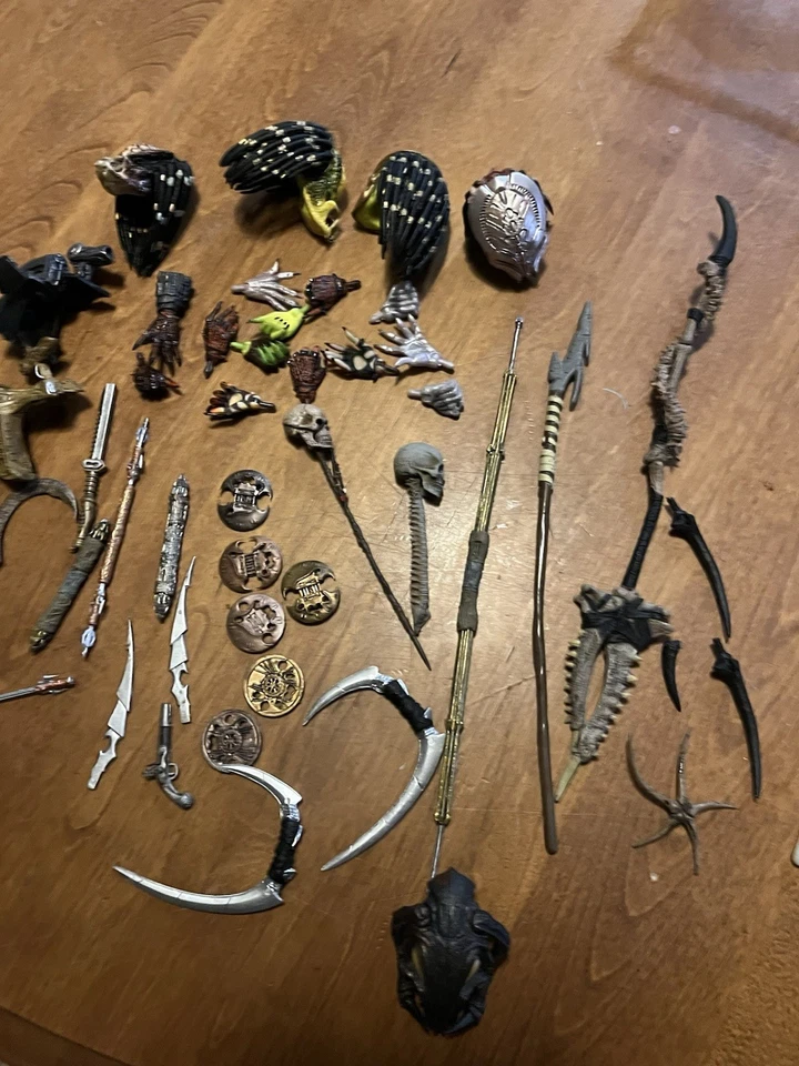 LOTE ACCESORIOS NECA/KENNER PREDATOR Foto 2 de 4