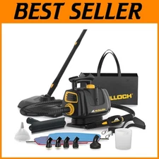 Compact & Portable Steam Cleaner - 16 Versatile Accessories