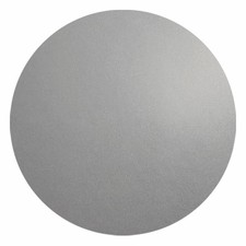 ASA Selection Table Tops Tischset Rund Lederoptik Kunstleder Cement Grau Ø 38 cm