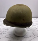 Authentic WW2 World War II US Military Army Schlueter M1 Front Fixed Bale Helmet