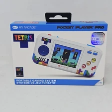 My Arcade Tetris Portable Gaming System Pocket Player Pro New Sealed
