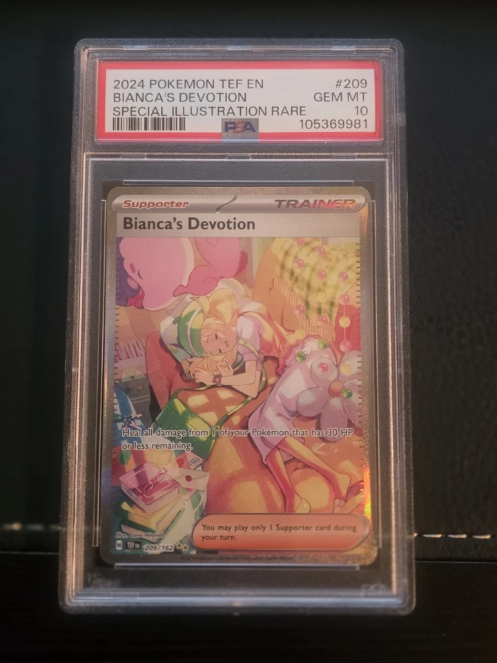 Bianca's Devotion 209/162 SV05: Temporal Forces Holo PSA 10  - Image 3 of 4