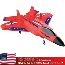 USA RC Plane Fixed-Wing Fighter Glider Remote Radio Control Drone Airplane RTF