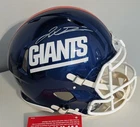 New Jaxson Dart Signed New York Giants Speed Authentic Helmet NFL Fanatics Auth