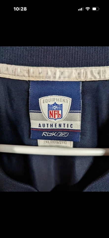 Camiseta deportiva Reebok Chad Pennington Throwback NY Jets Titans talla 2X XXL NFL Nueva York Foto 2 de 3
