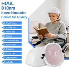 280 Diodes 810nm NIR Light Therapy Helmet for Alzheimer Parkinson for Home Use