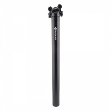 Origin8 Pro Fit Aluminum Seatpost 26.8mm, 400mm, Micro-Adjust, Black