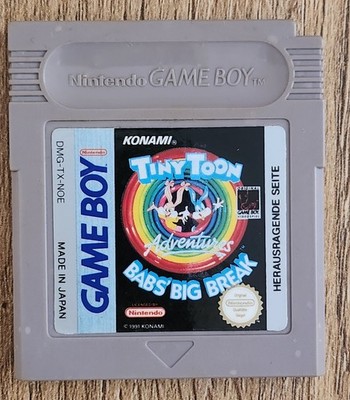 Nintendo Gameboy Tiny Toon Adventures: Babs' Big Break - Modul - Gebraucht