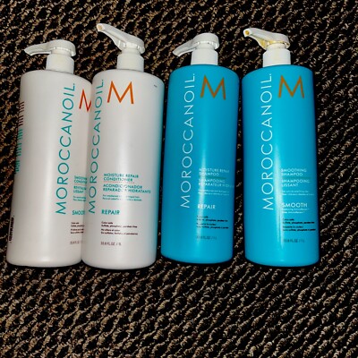 Moroccanoil smoothing shampoo MOISTURE REPAIR SHAMPOO &conditioner smoothing con
