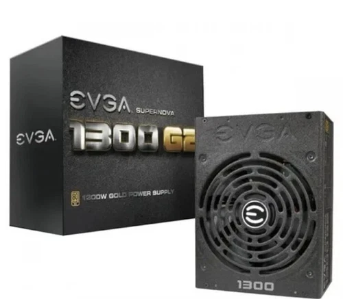 Fuente de alimentación EVGA SuperNOVA 1300 G2 1300W caja abierta dorada (G2-1300-XR) FUENTE DE ALIMENTACIÓN 2024