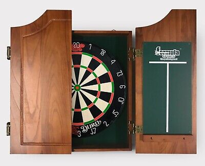 Shot Darts Bandit Duro Bristle Dart Board Walnut Solid Wood Cabinet Shot Darts Bandit Duro Bristle Dart, Dartboard And Cabinet Uk