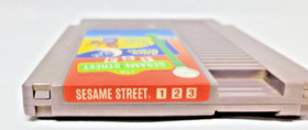 NINTENDO ,,SESAME STREET 123(ASTRO GROVER)&( EARNIES MAGIC SAHAPES) 1985,NES( A3