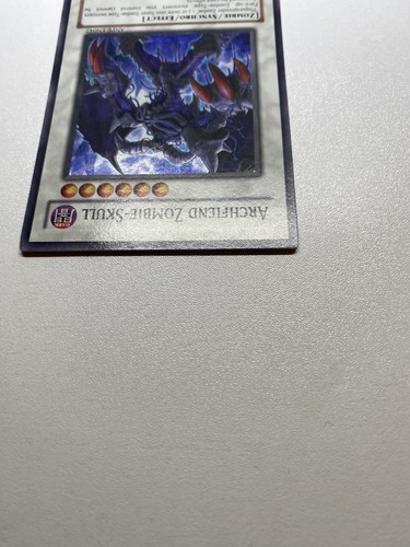 Yu-Gi-Oh! ARCHFIEND ZOMBIE-SKULL Super Rare Unlimited ANPR-EN042 HP - Picture 7 of 24