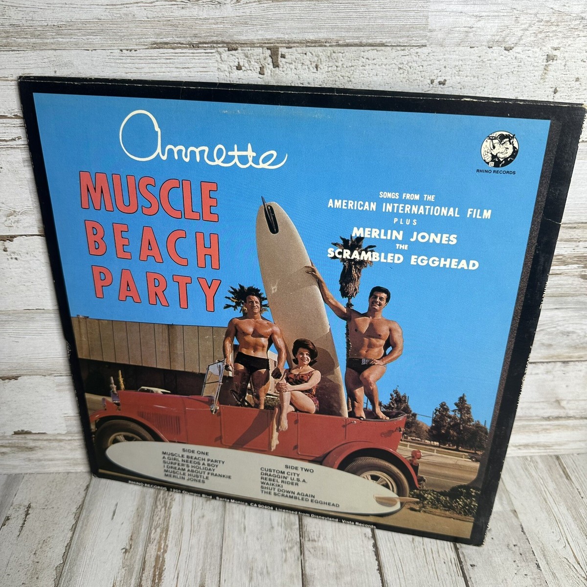 Annette's Muscle Beach Party by Annette Funicello LP RHINO