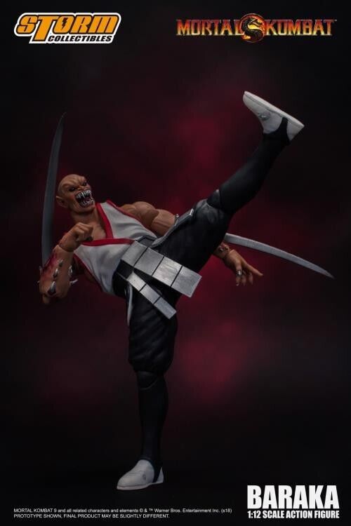 Mortal Kombat Baraka Figure by Storm Collectibles - The Toyark - News