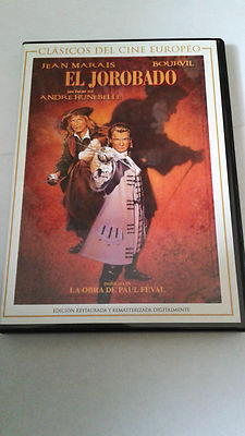 Dvd ''The Hunchback'' Andre Hunebelle Jean Marais Bourvil