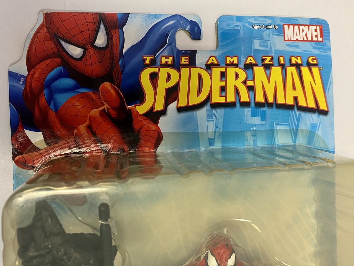 Amazing Spider-Man Toxin Action Figure w/Symbiote Blast NEW Amazing Spider-Man Toxin Action Figure w/Symbiote Blast NEW