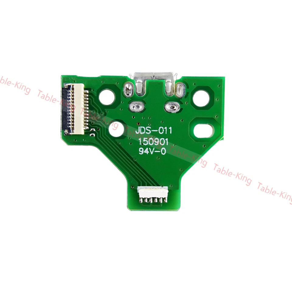 USB Power Charging Port Board+12 pin Cable for For Sony PS4 Controllers JDS-011 - Image 3 of 4