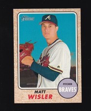 2017 Topps Heritage Matt Wisler #112 Atlanta Braves