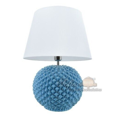 Table lamp lamp lampshade ceramic pine cone ball modern design bedside table
