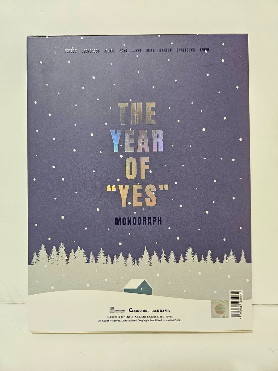TWICE THE YEAR OF YES MONOGRAPH Official Photobook + 9