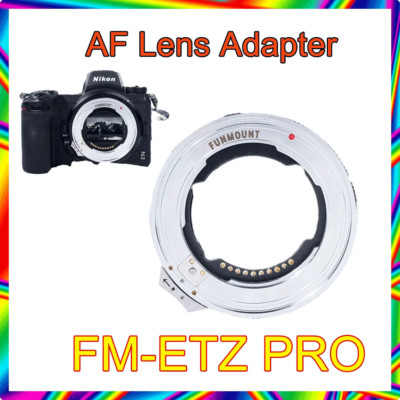 Funmount FM-ETZ Pro Auto Focus AF Lens Adapter for Sony E-mount