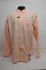 NEW Men's IZOD Advantage Performance Canteloupe Button-Down Shirt 2X Large