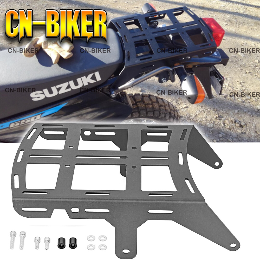 CNC Steel Rear Tail Luggage Cargo Rack Holder Utility For Suzuki