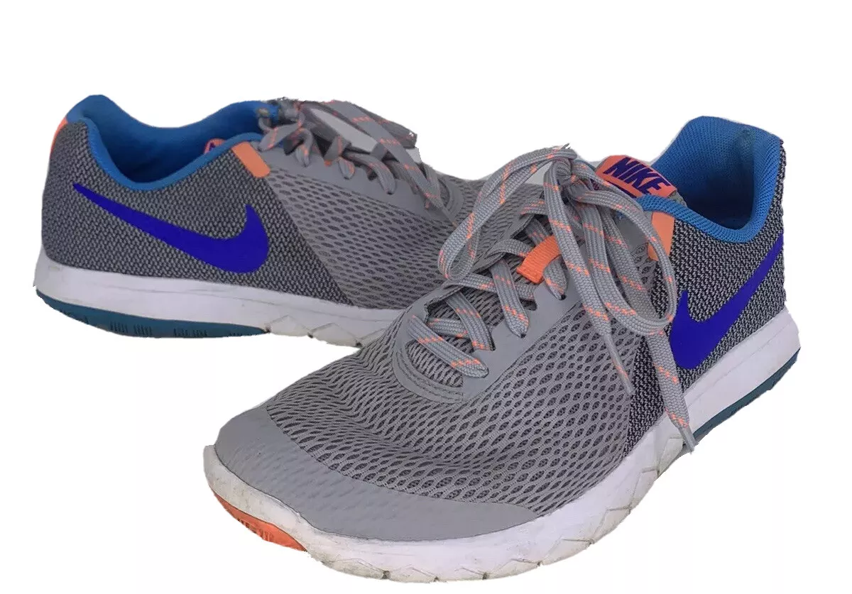Nike Flex Experience RN 5 Womens Size 8 Running Shoes Gray Blue 844729 003