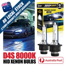 2 X High Bright Heavy Duty D4S 35W 8000k OEM HID Xenon Headlight Bulbs