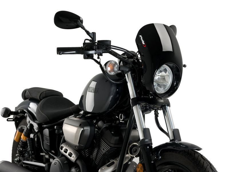 Puig Black Anarchy Semi Fairing Yamaha XV 950 2014-2019