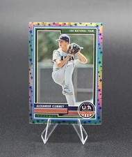 2023 Panini USA Baseball Stars & Stripes - Alexander Clemmey #43 Stars Prizm...