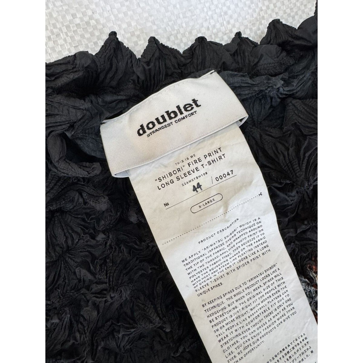 Doublet Spider Shibori Spiked Sweater 44/47 | eBay