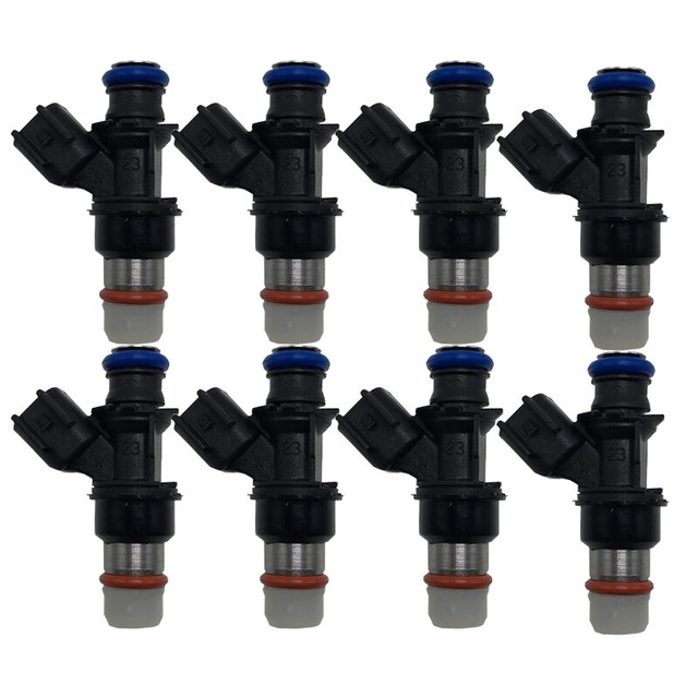 Set 8 OEM Delphi Fuel Injectors 12580681 For 20042010 Chevy G 4.8 5.3 6.0 6.2 eBay