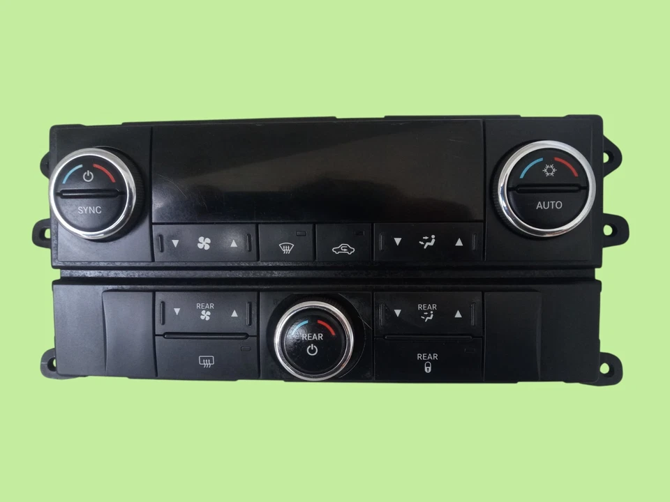 Dodge Journey 2009-2010 calefacción temperatura clima aire acondicionado unidad de control panel Foto 2 de 4