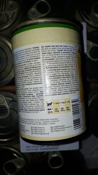 Multifit 12x400g Dose VPE Gelee Lachs - Bild 3 von 3