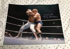 SUPERSTAR BILLY GRAHAM Signed Autograph 16x20 Photo Poster WWF WWE RARE VINTAGE