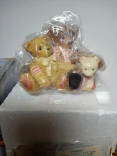 Vintage Cherished Teddies Todd and Friend